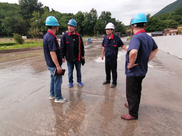 公司開(kāi)展二季度安環(huán)、消防、防汛綜合大檢查