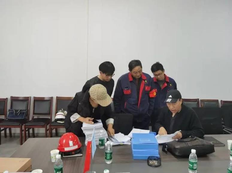 赤峰金通二期電解項目部順利通過赤峰市高新區(qū)國慶節(jié)前安全、質(zhì)量...