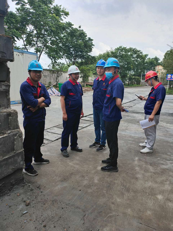 公司開(kāi)展二季度安環(huán)、消防、防汛綜合大檢查