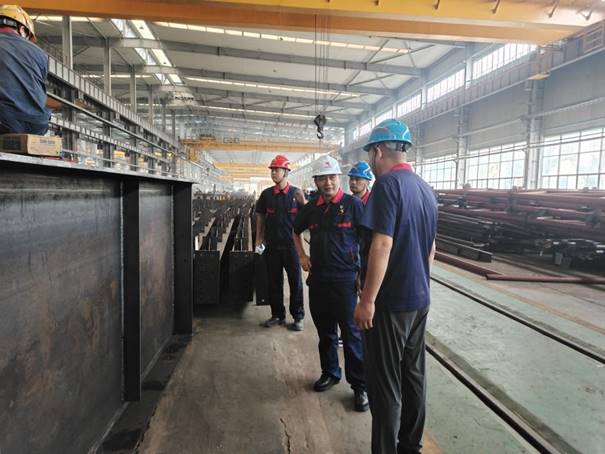 公司開(kāi)展第三季度安全、環(huán)保、消防綜合檢查 